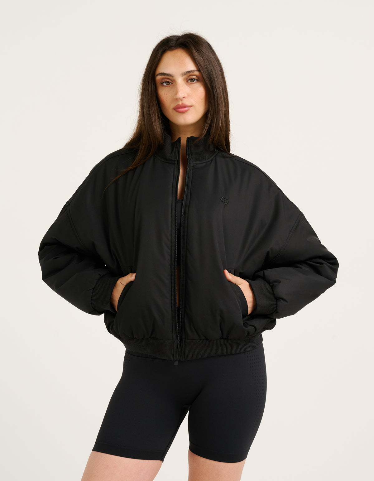 Tempo Pulse Bomber Jacket - Phantom Black