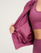 Tempo Pulse Bomber Jacket - Plum