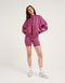 Tempo Pulse Bomber Jacket - Plum