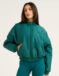 Tempo Pulse Bomber Jacket - Teal