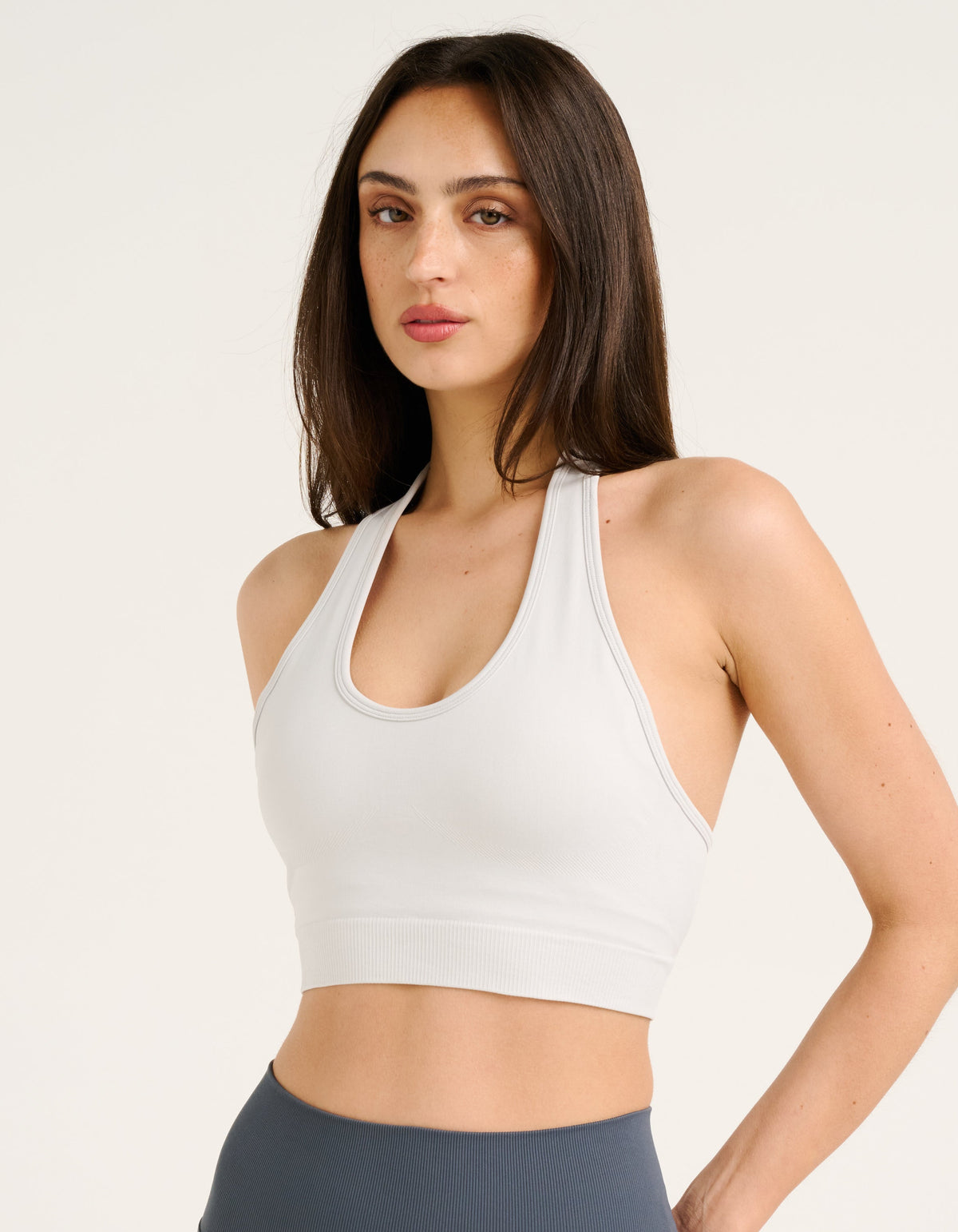Tempo Pulse Halter Bra - Glacier