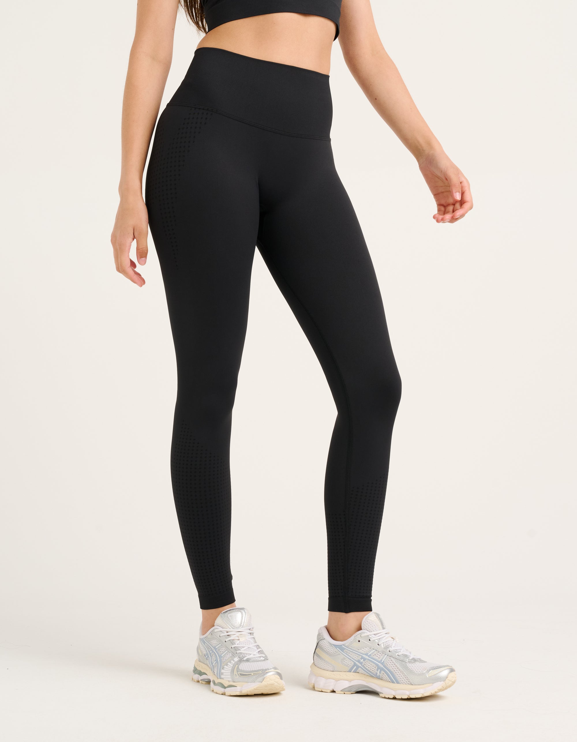 Tempo Pulse Leggings - Phantom Black