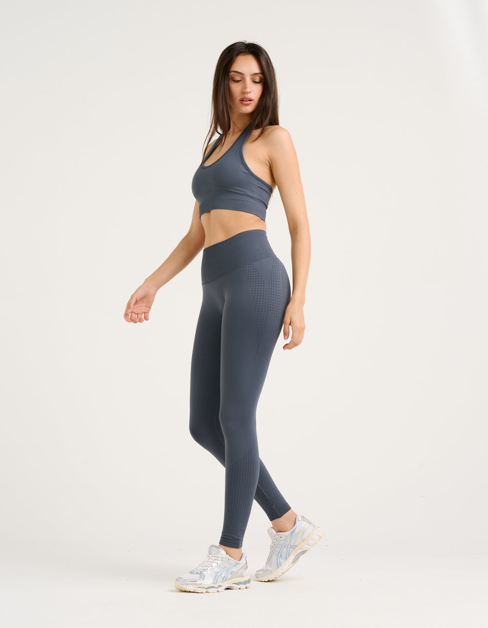Tempo Pulse Leggings - Storm Grey