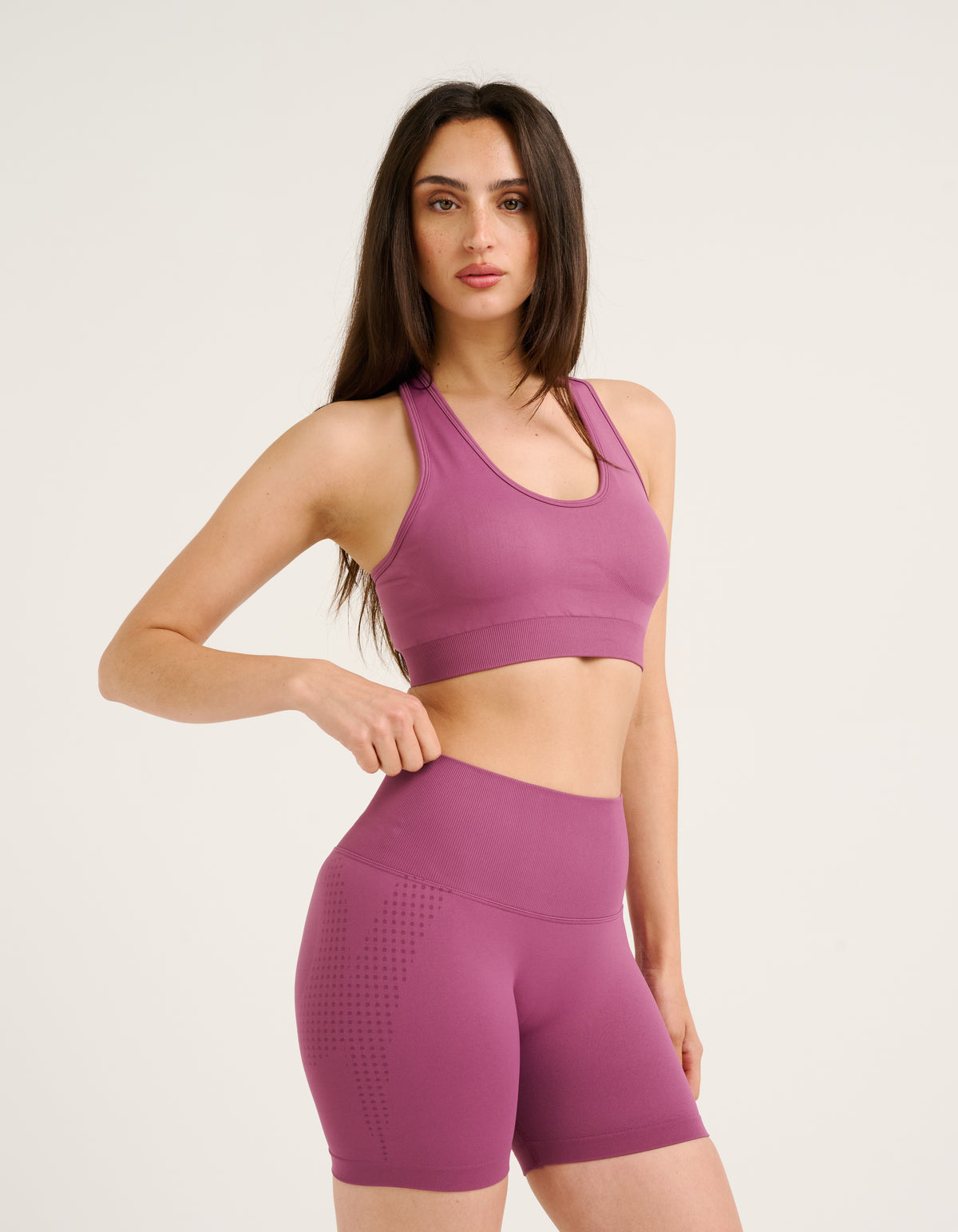 Tempo Pulse Sports Bra - Plum