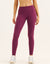Ascend Pocket Mid-Waist Leggings 28" - Blackberry