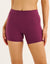 Ascend Pocket Mid-Waist Shorts 4" - Blackberry