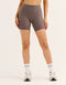 Ascend Pocket Mid-Waist Shorts 6" - Slate Grey