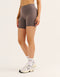 Ascend Pocket Mid-Waist Shorts 6" - Slate Grey