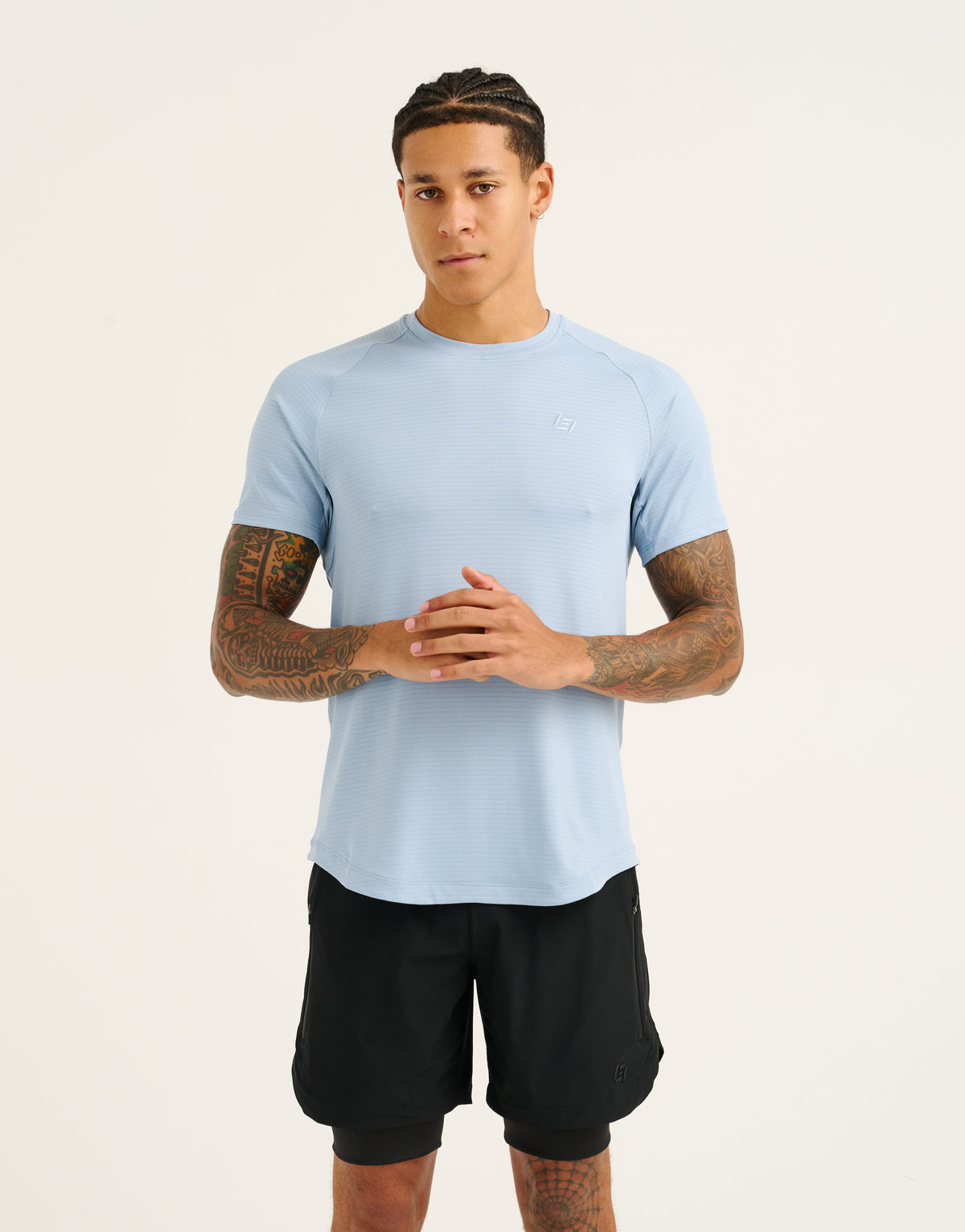 Performance Tee 30" - Dusty Blue