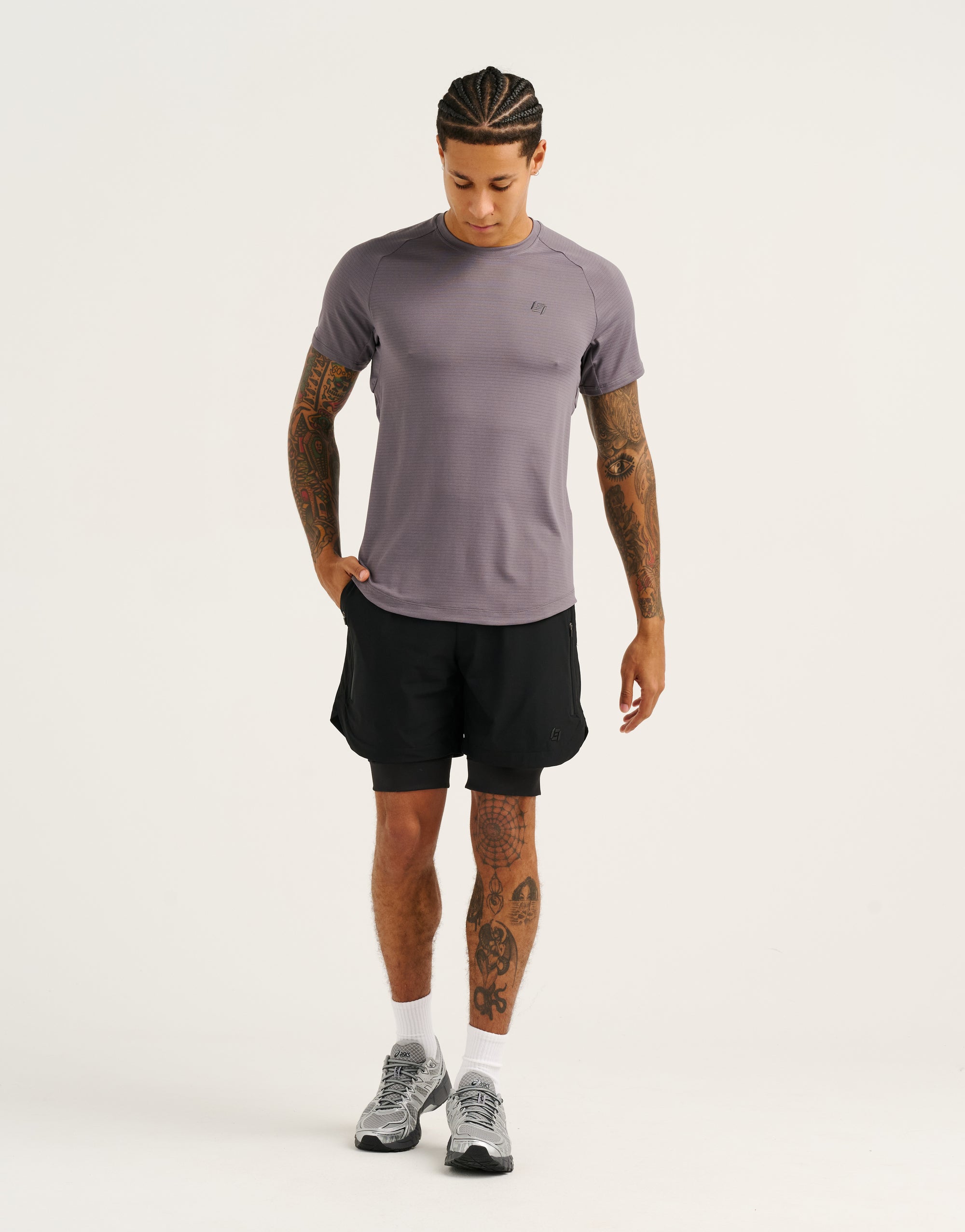 Performance Tee 30" - Slate Grey