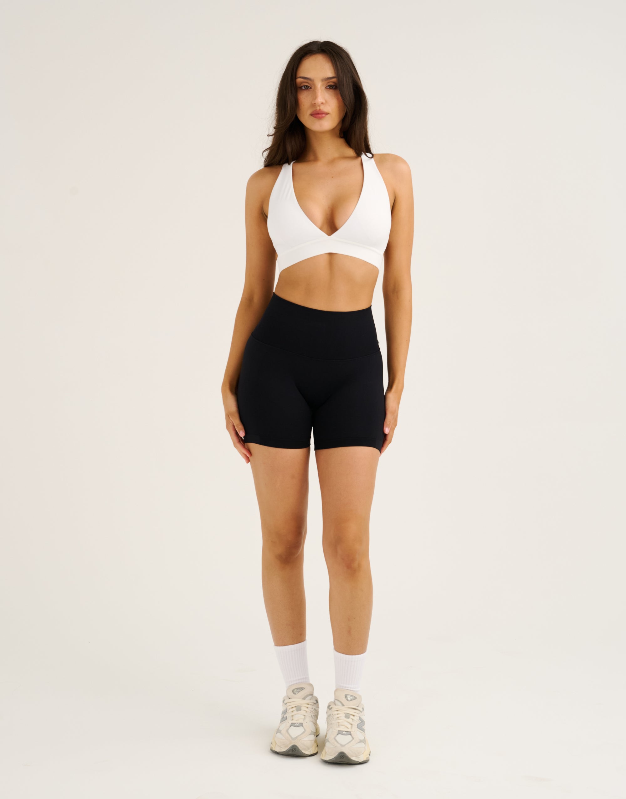 Relentless Sports Bra - White