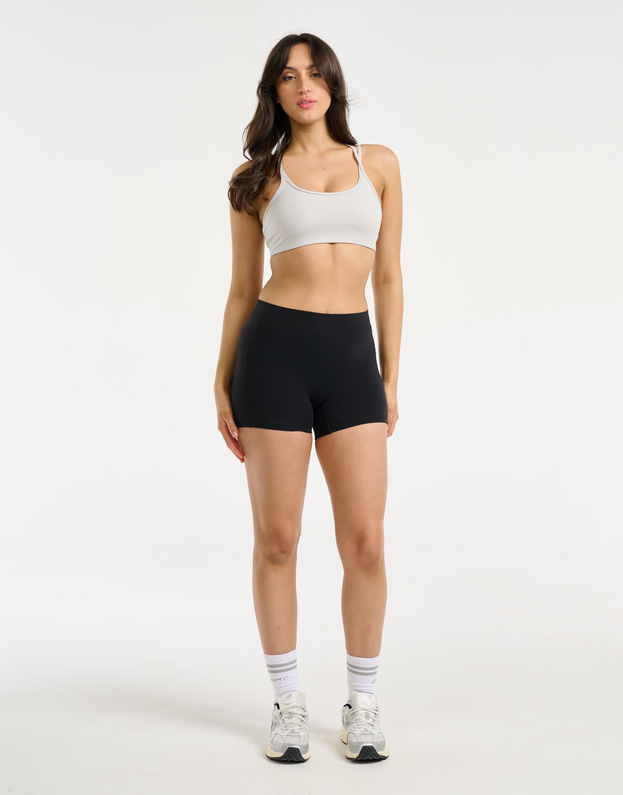 Storm Sports Bra - Micro Grey