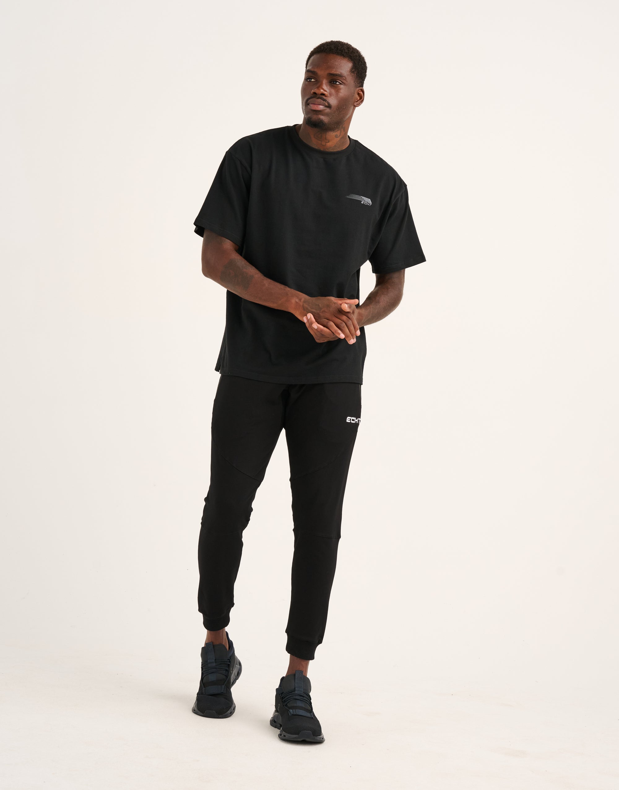 Echt Tapered Joggers - Black
