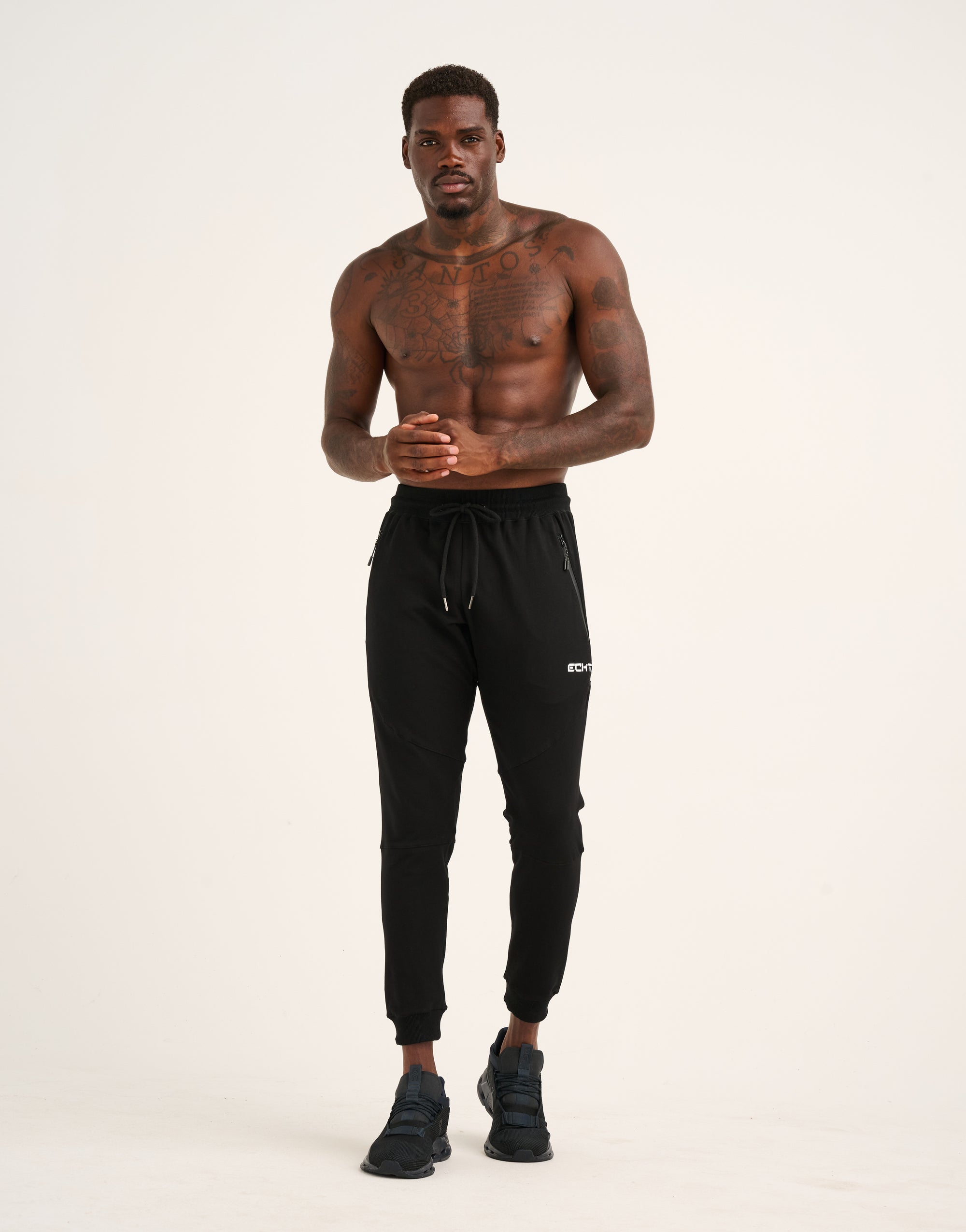 Echt Tapered Joggers - Black