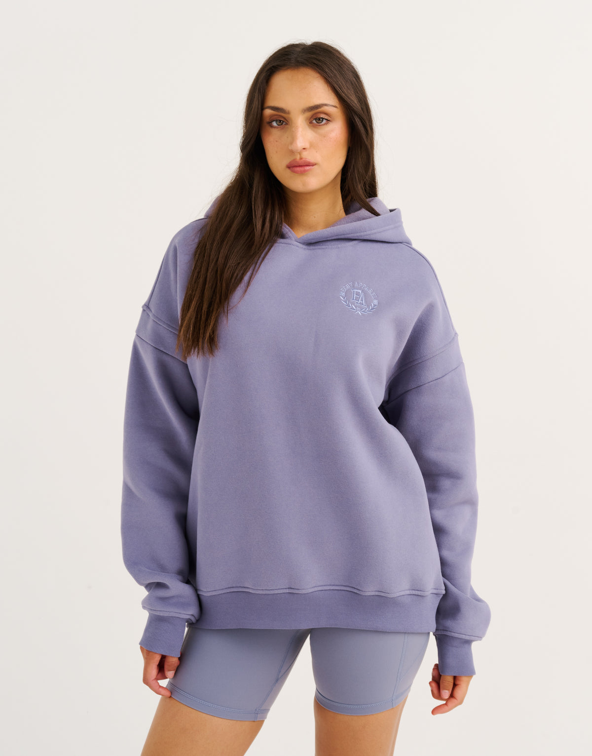 Top Marks Hoodie - Washed Blue