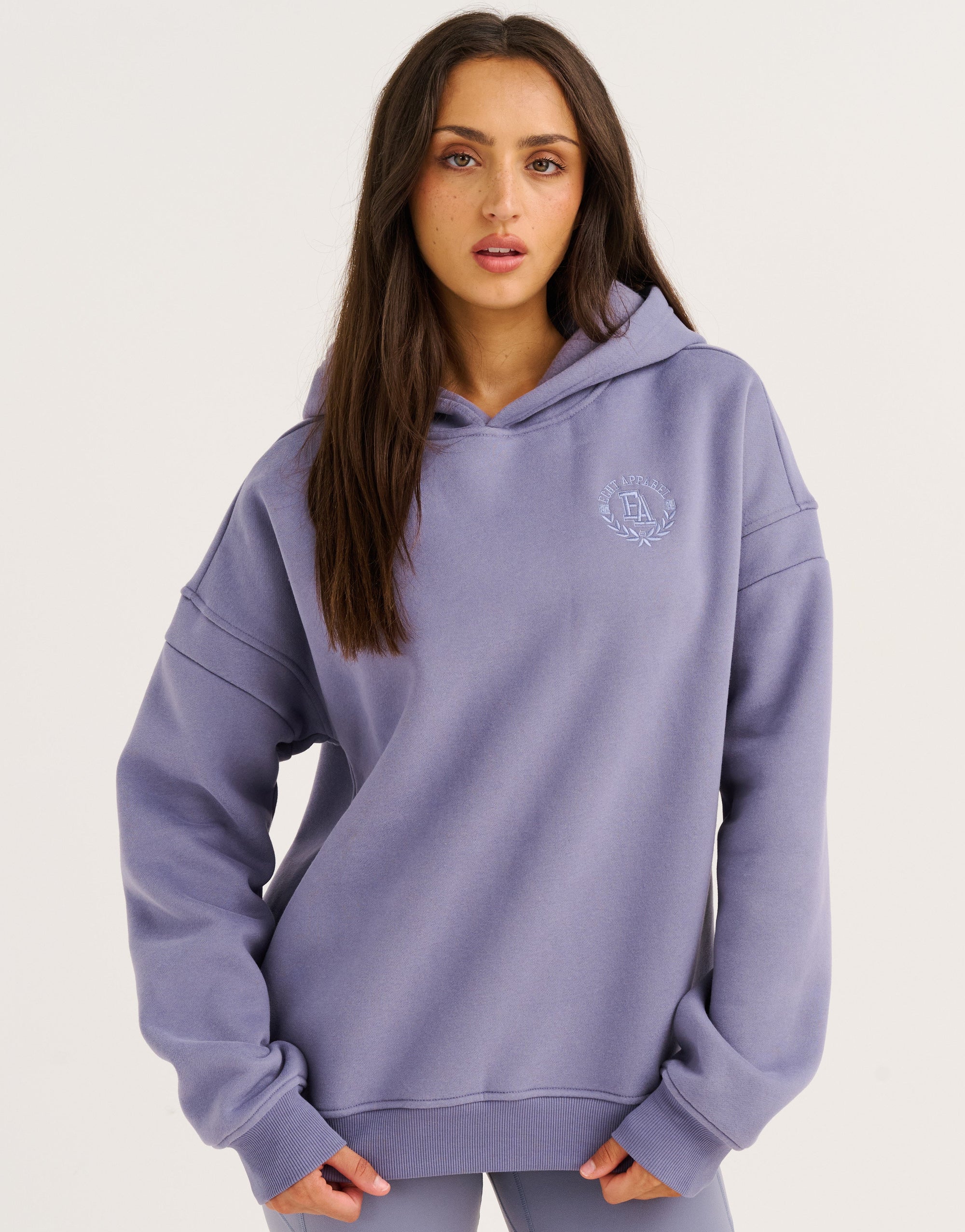 Top Marks Hoodie - Washed Blue
