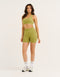 Arise Essential Mid-Waist Shorts V2 - Olive