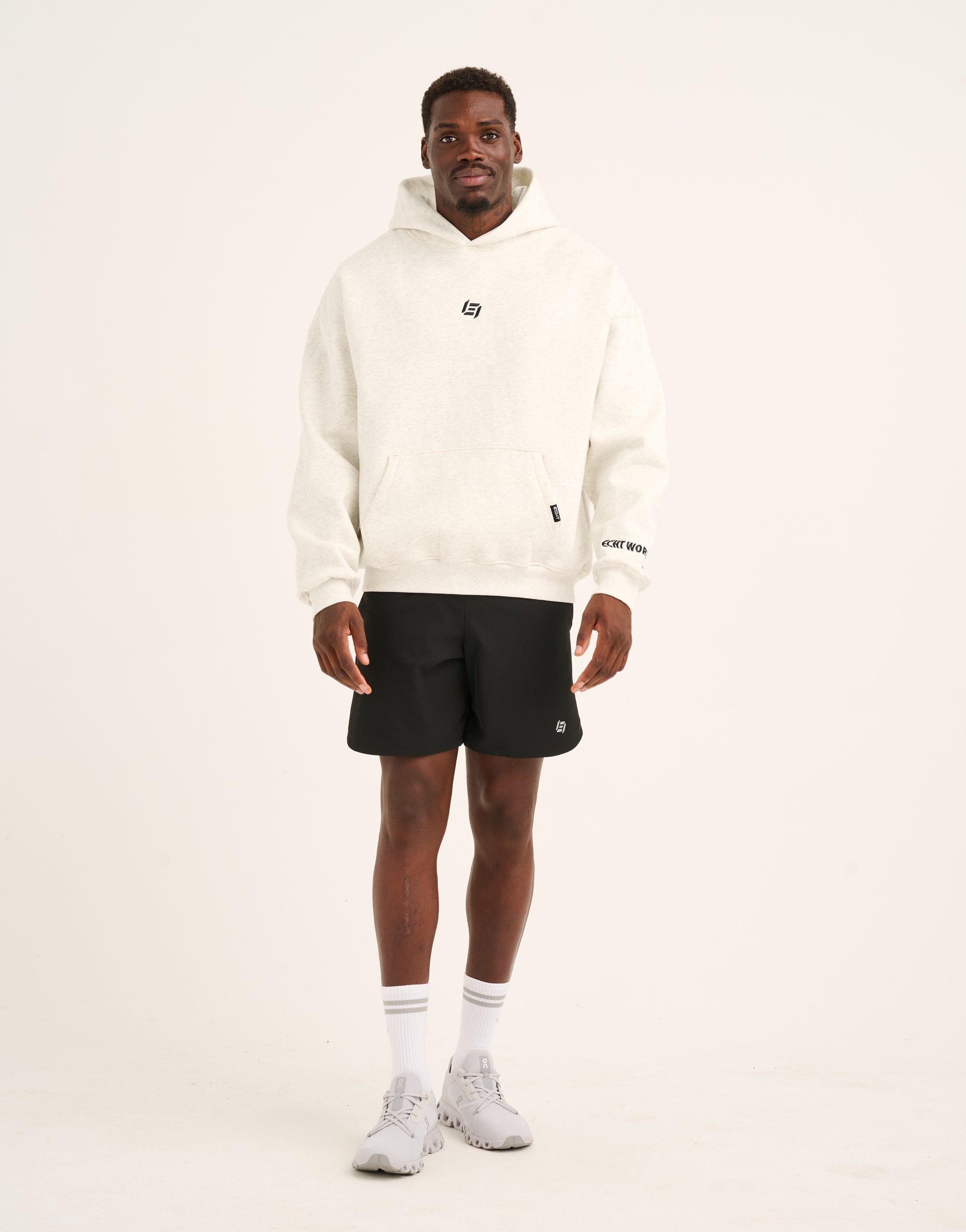 World Wide Hoodie - Heather Grey