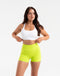 Ascend Pocket Shorts 4" - Lime Green