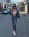Tempo Pulse Bomber Jacket - Storm Grey