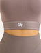 Bubble Banded Top - Slate Grey