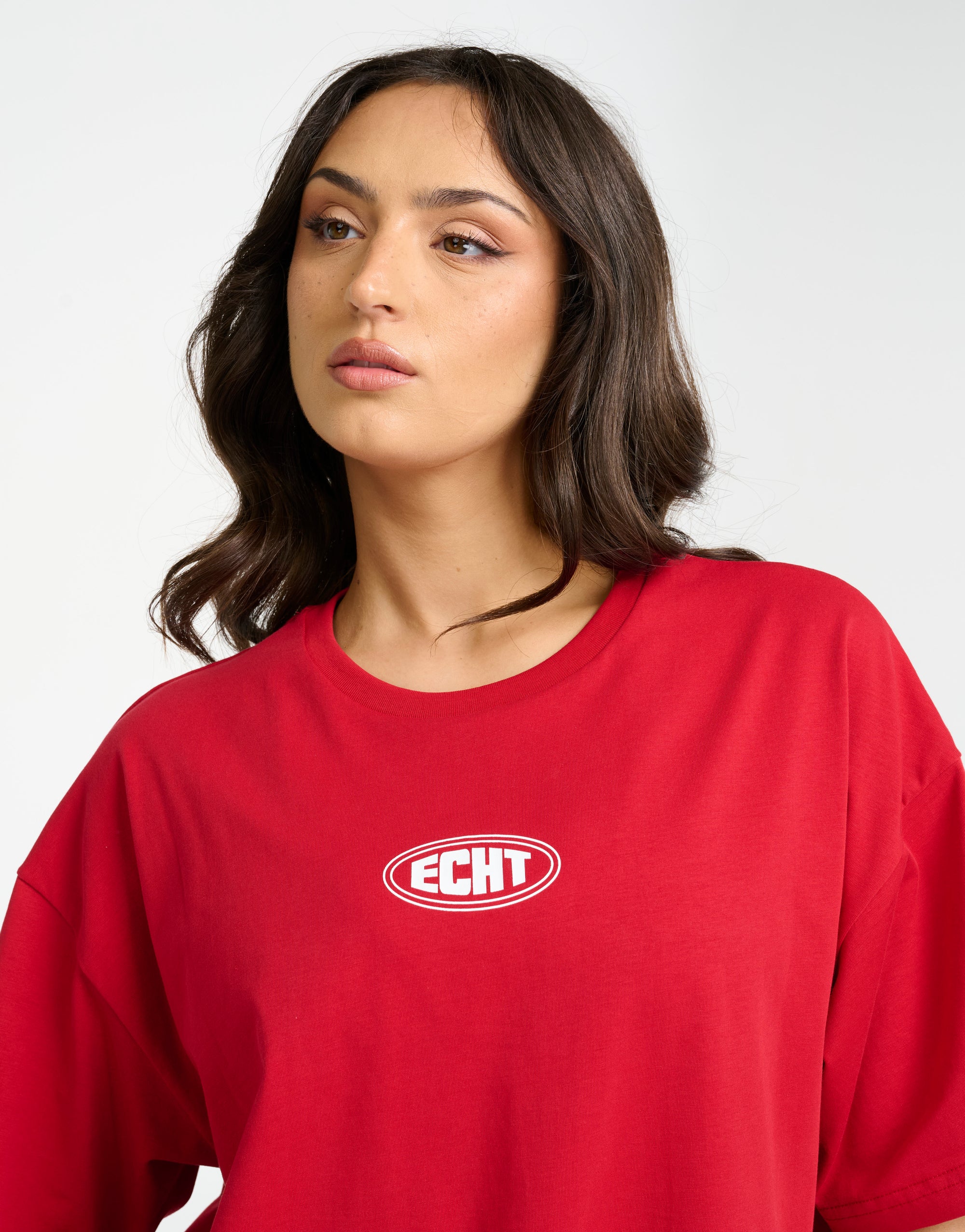 Classic Oversize Tee - Red
