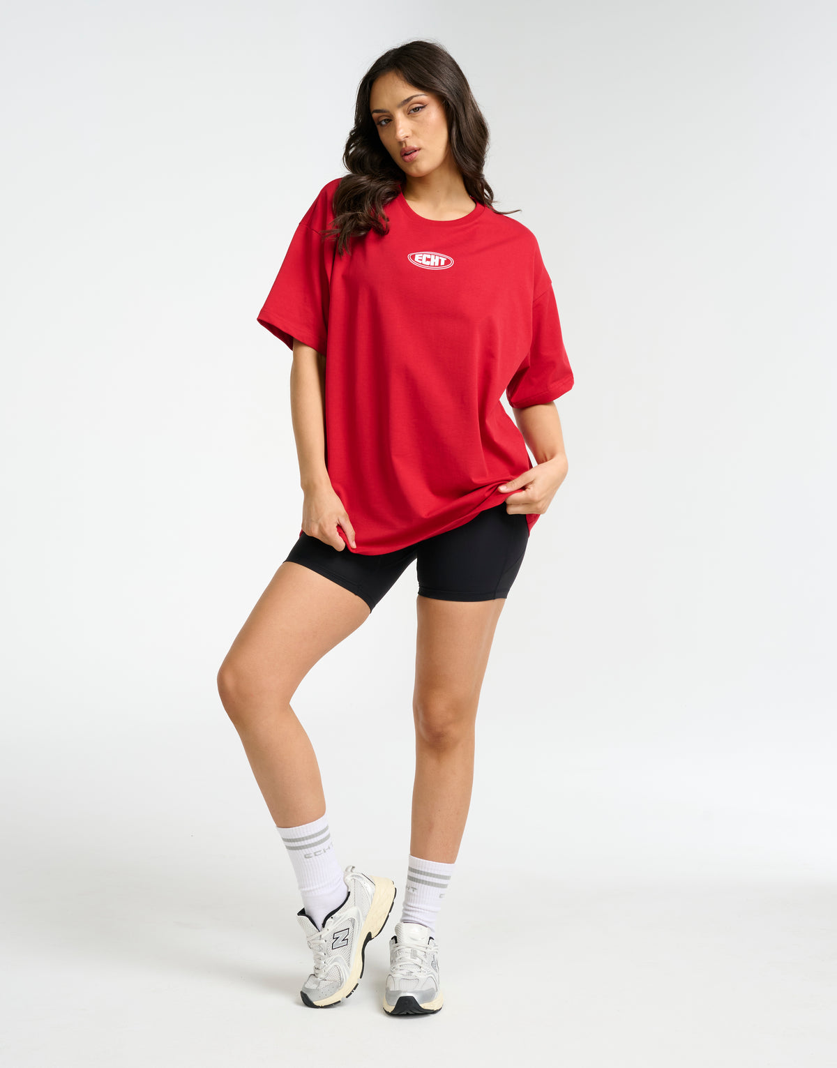 Classic Oversize Tee - Red