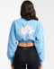 Esteem Cropped Sweater - Blue