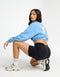 Esteem Cropped Sweater - Blue