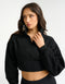Futura Crop Jacket - Black