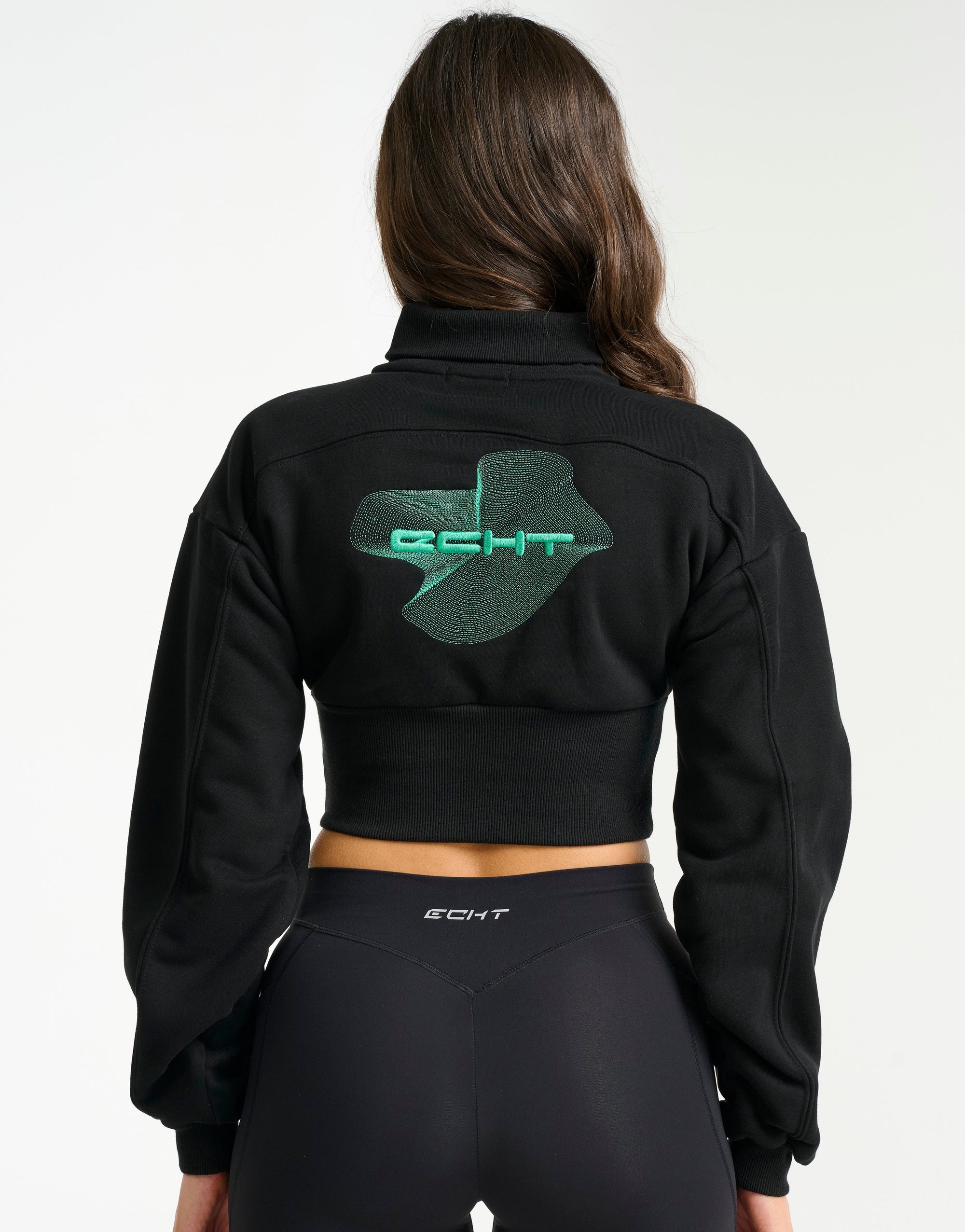Futura Crop Jacket - Black