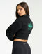 Futura Crop Jacket - Black