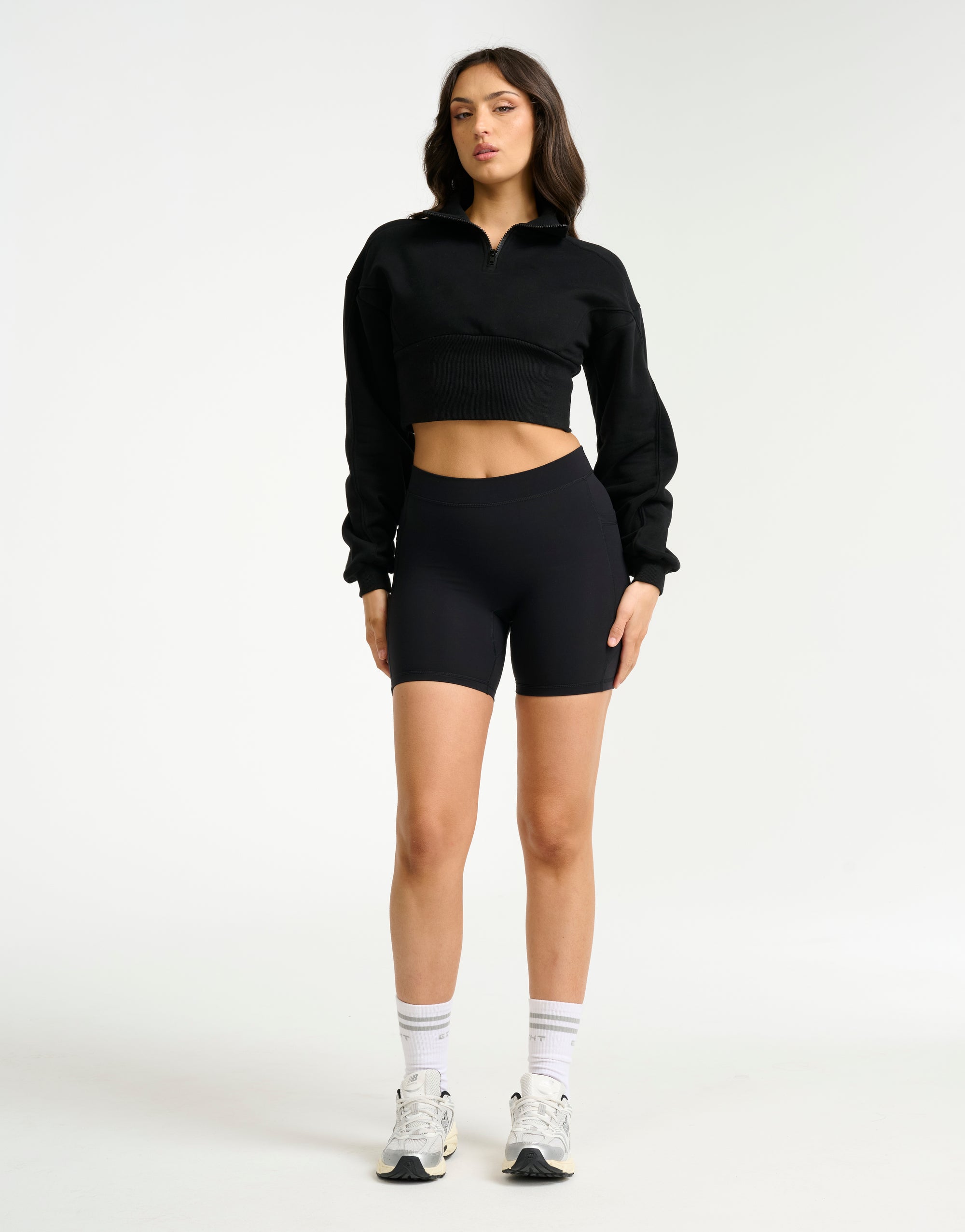 Futura Crop Jacket - Black