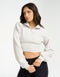 Futura Crop Jacket - Micro Grey