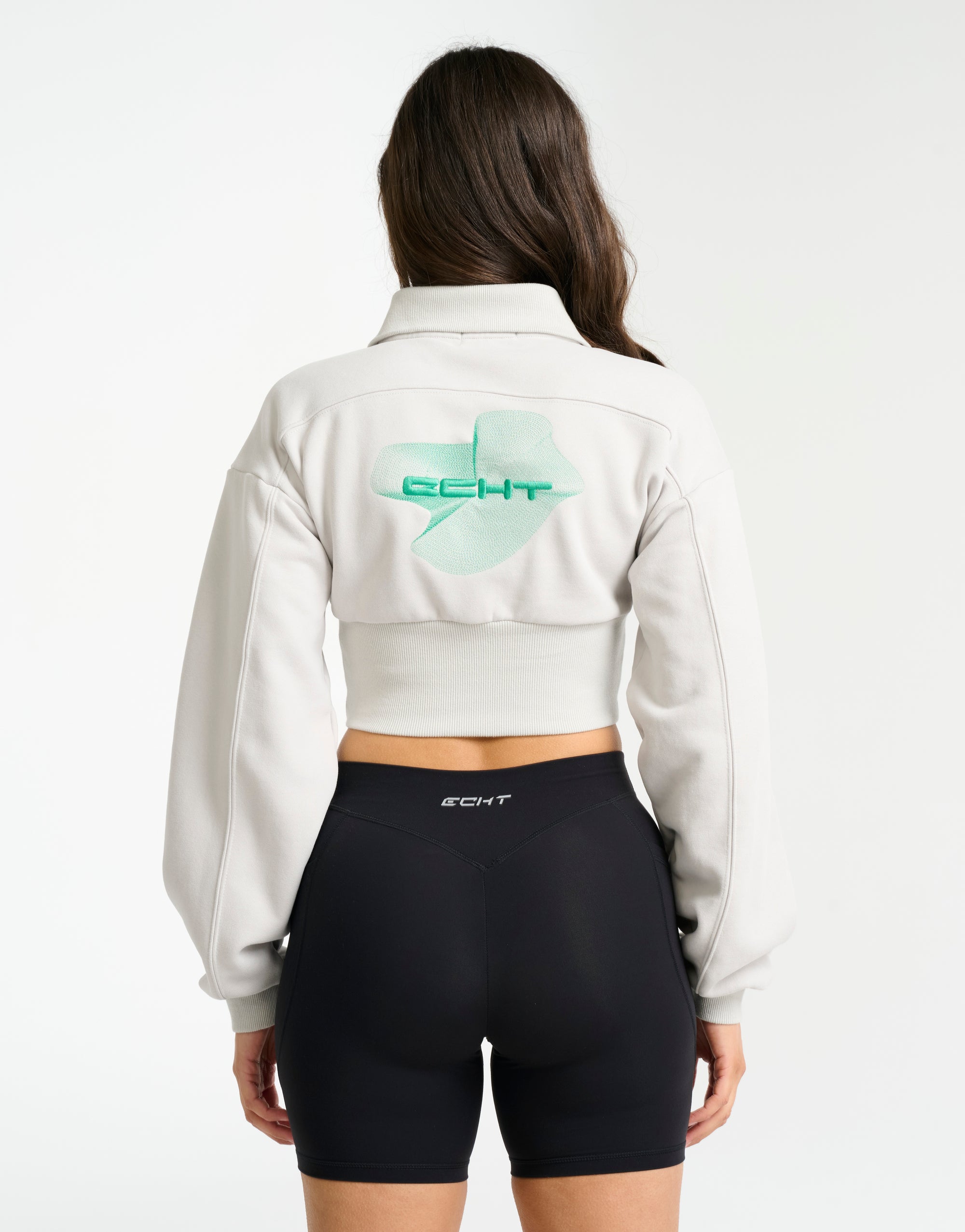 Futura Crop Jacket - Micro Grey