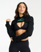 Futura High Cut Hoodie - Black
