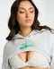 Futura High Cut Hoodie - Micro Grey