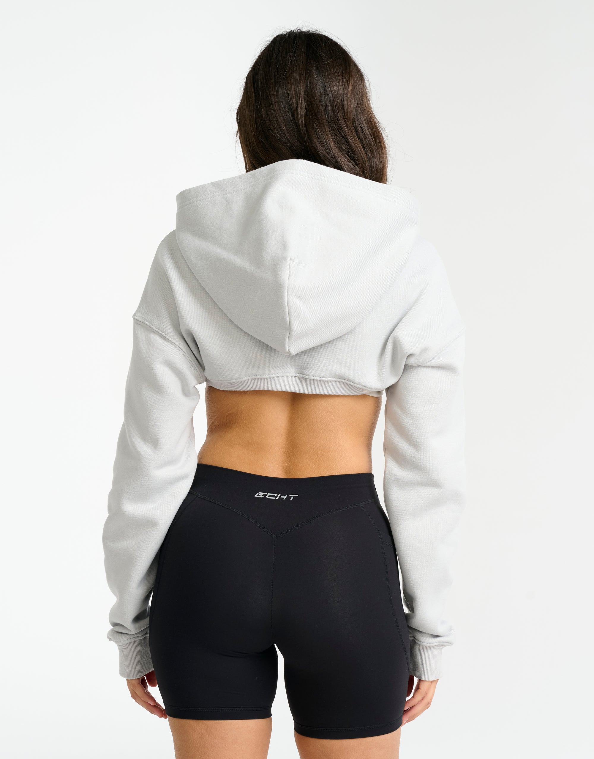 Futura High Cut Hoodie - Micro Grey