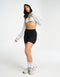 Futura High Cut Hoodie - Micro Grey