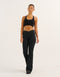 Nova Lycra® Flare Leggings - Phantom Black