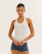 Nova Lycra® Racerback Tank - Glacier