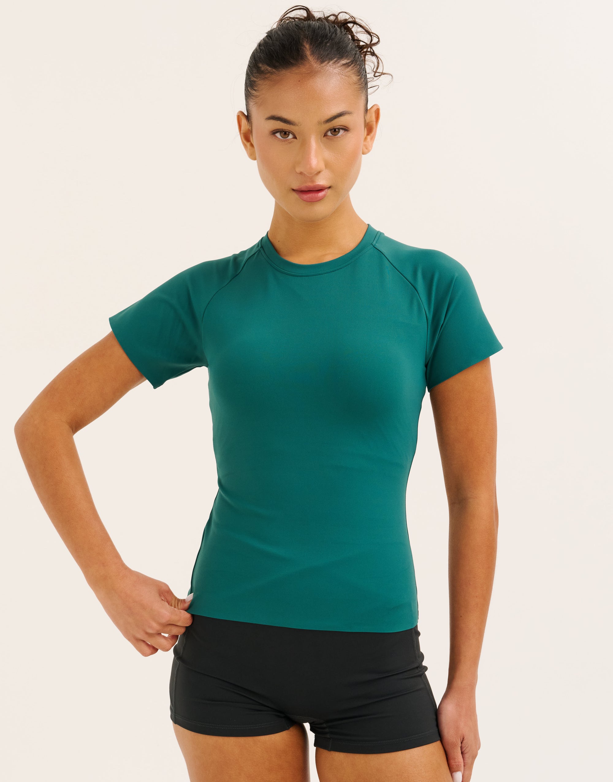 Nova Mesh Tee - Teal