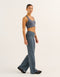 Nova Lycra® Wide Leg Pant - Storm Grey
