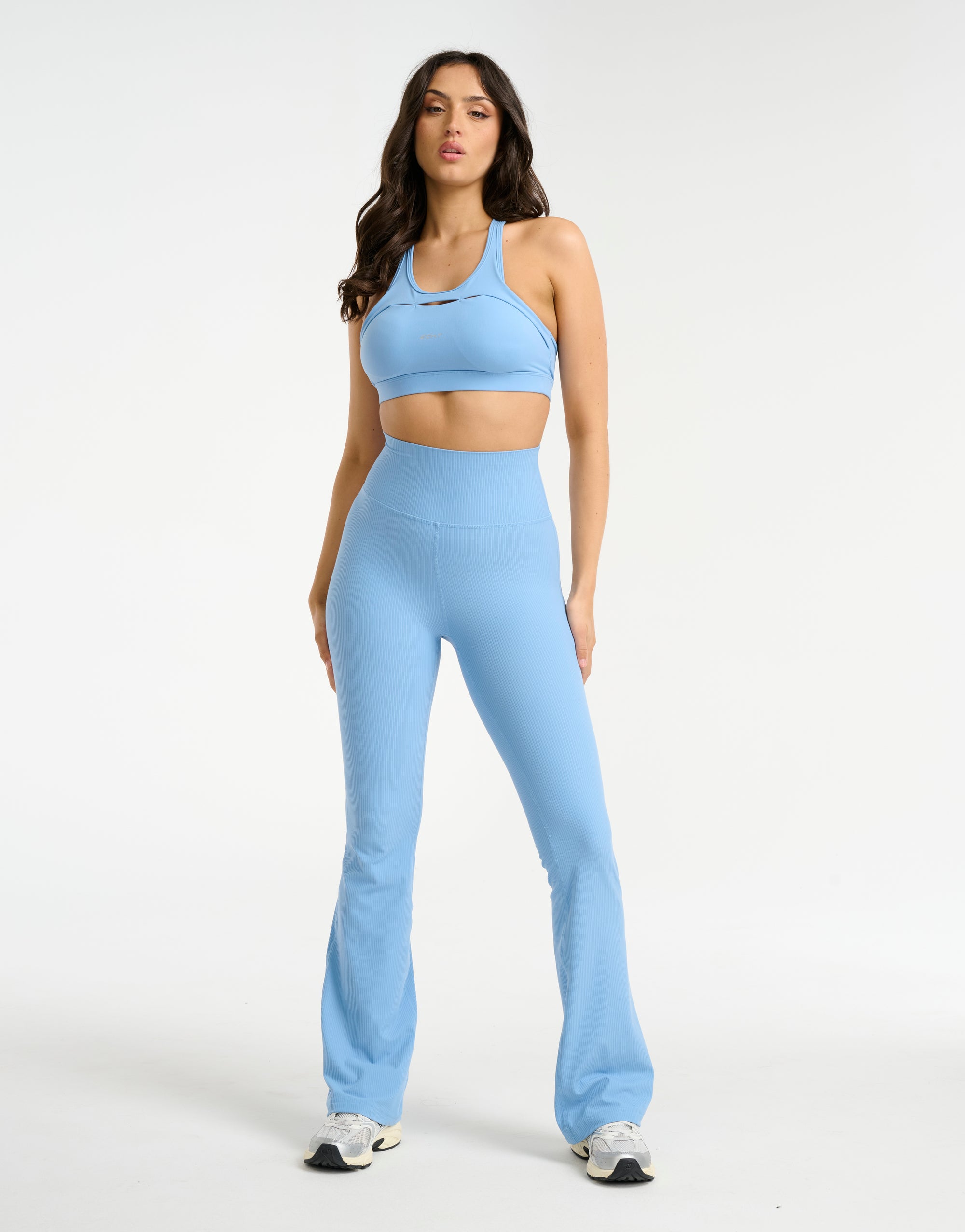 Range Sports Bra - Process Blue