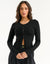 Echt Knit Cardigan - Black