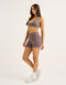 Echt Force Scrunch Shorts - Slate Grey