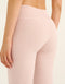 Terry Straight Leg Pant - Mauve