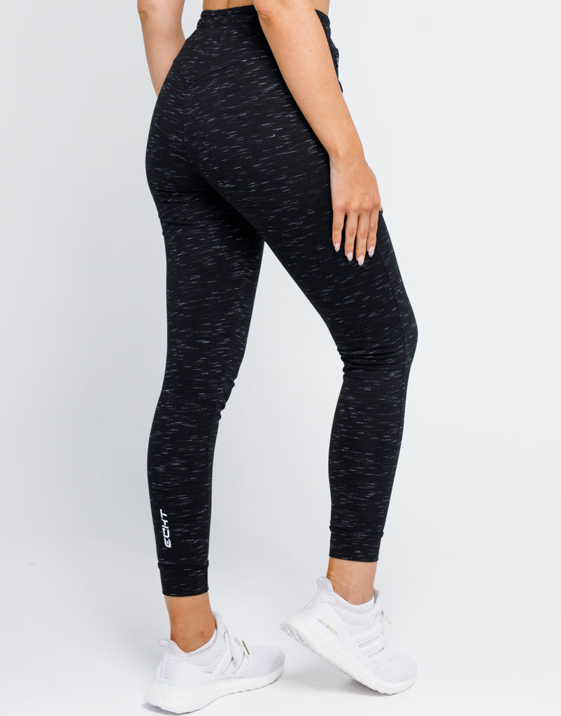 Ladies Tapered Joggers V2 - Pirate Black