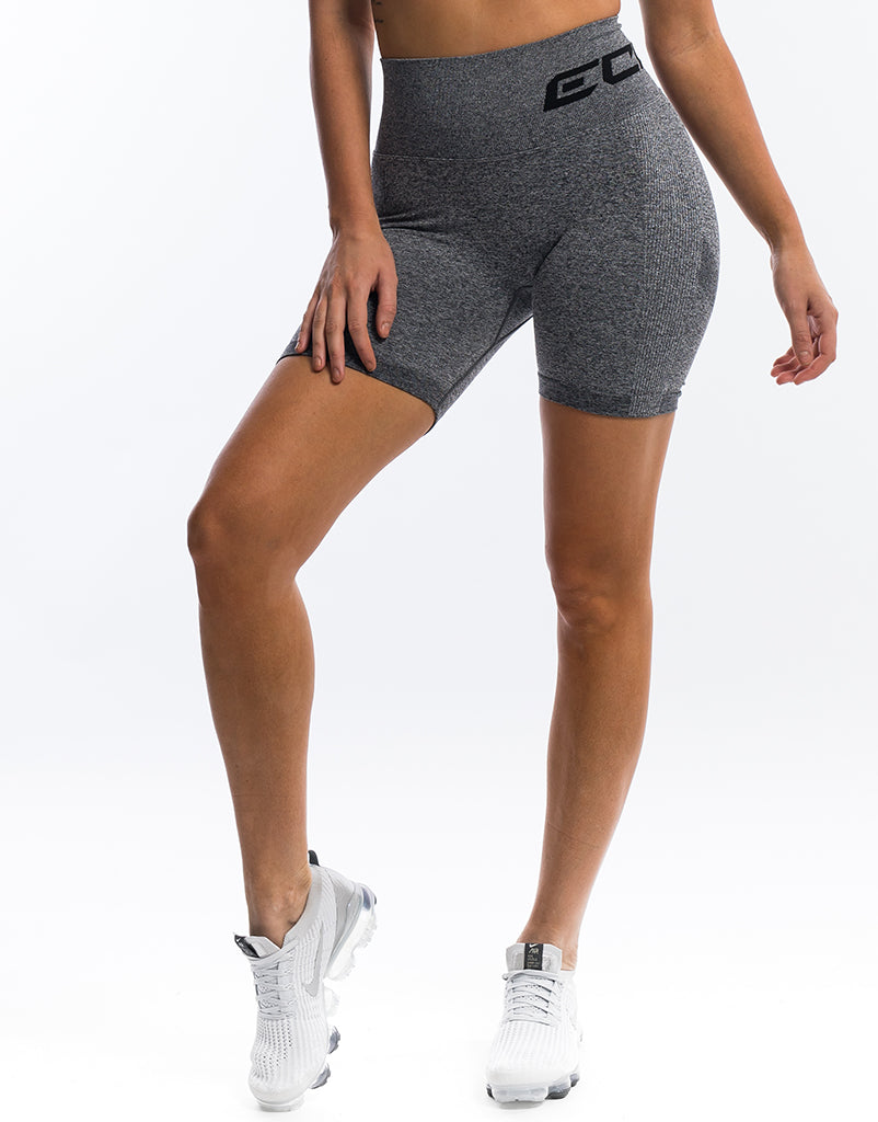 Arise Scrunch Shorts - Charcoal